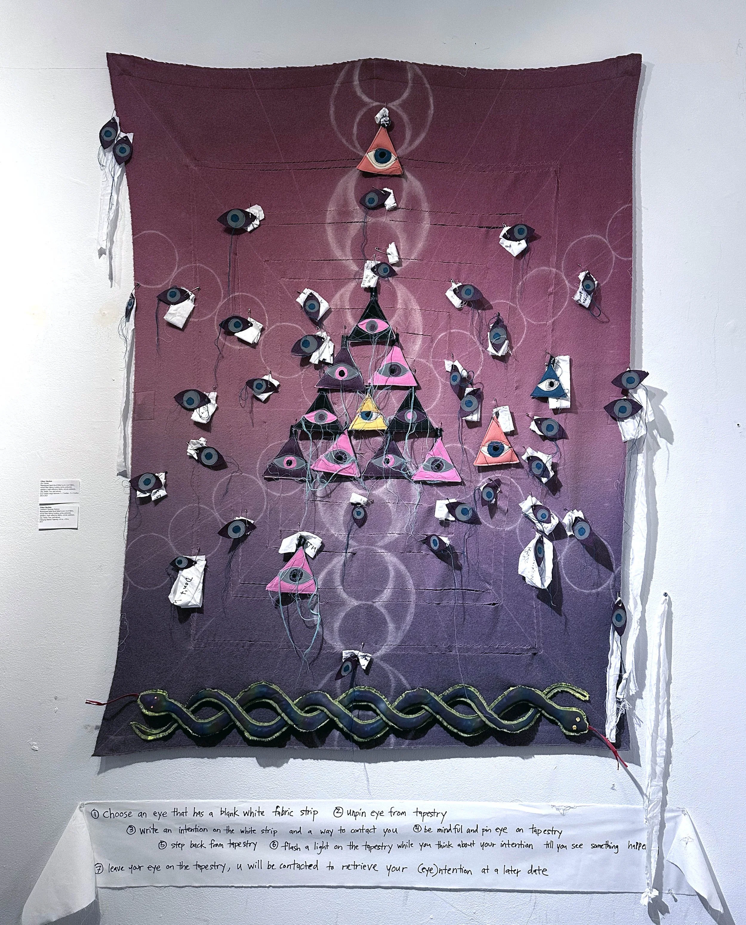 Eye Totems, 2025 — Ethan Shoshan
